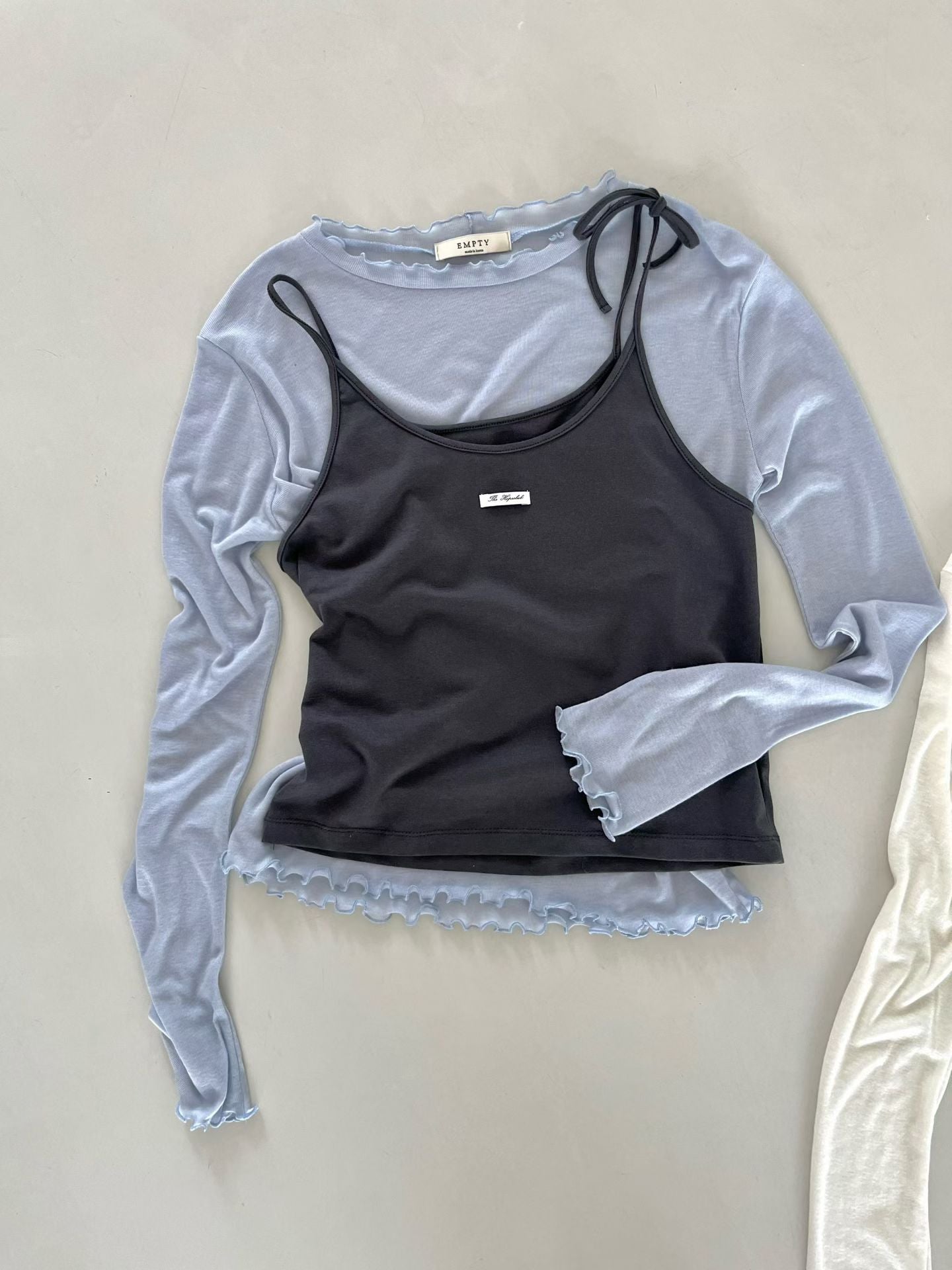 Korean APM Collection 2 Pcs Shirt - 2 colors (Instock)