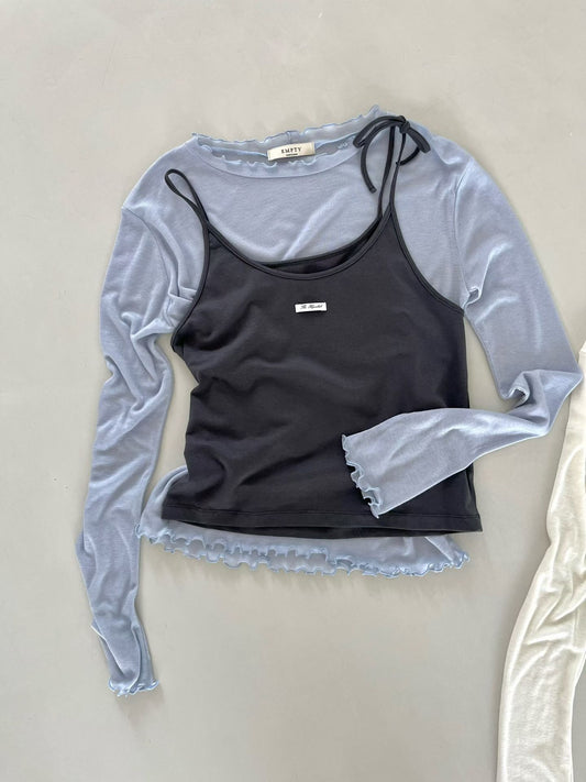 Korean APM Collection 2 Pcs Shirt - 2 colors (Instock)