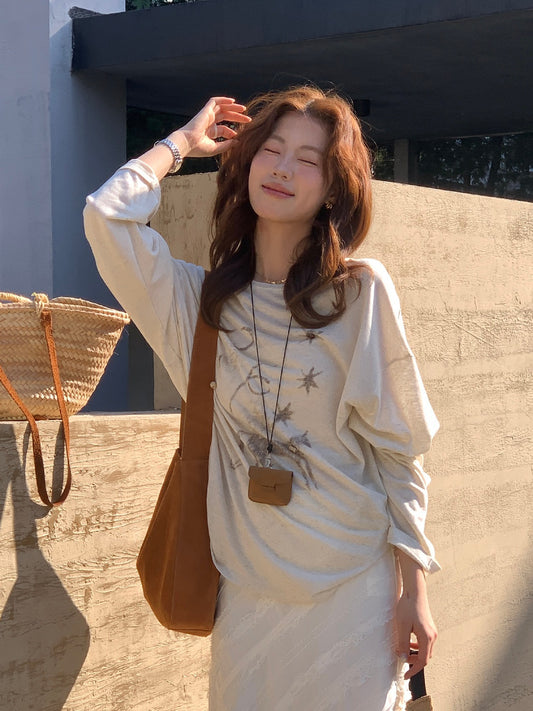 Kelly Designs Spring Long Sleeves Horse Casual Top (Instock)