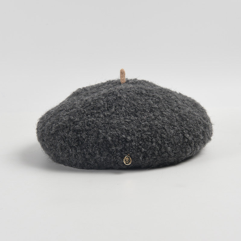 Kelly Designs Teddy Textured Beret Hat (Instock)