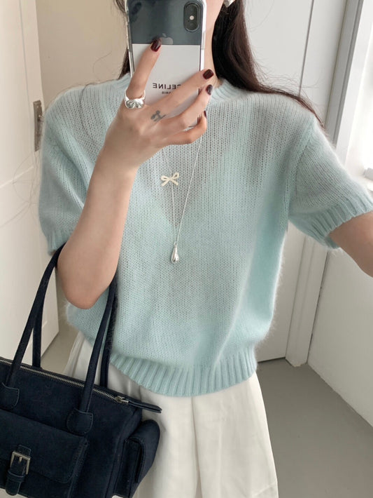 Kelly Designs Ribbons Mint Top (Instock)