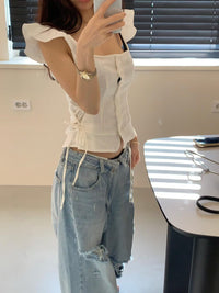 Korean APM Collection Slim Cami Top-2 Colors (Instock)