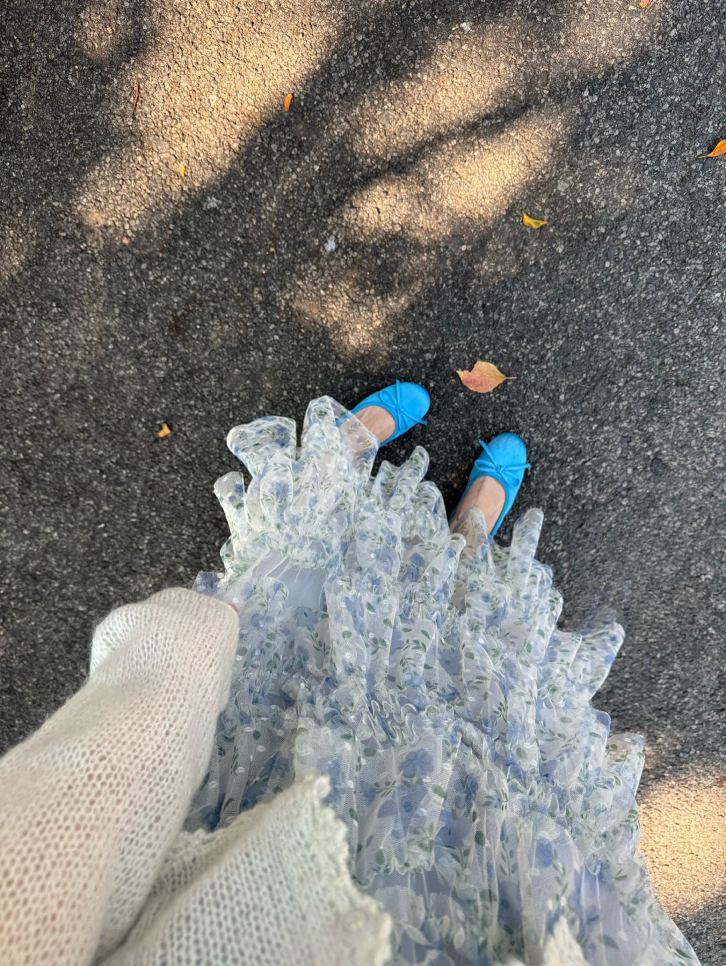 Kelly Designs Romantic Layered Tulle Maxi Skirt – Blue (Instock)