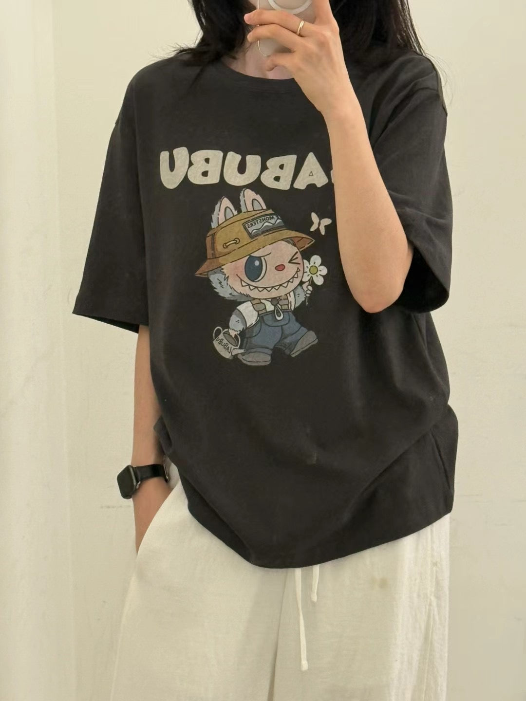 Korean APM Collection
 Labubu Graphic T-Shirt (Instock)
