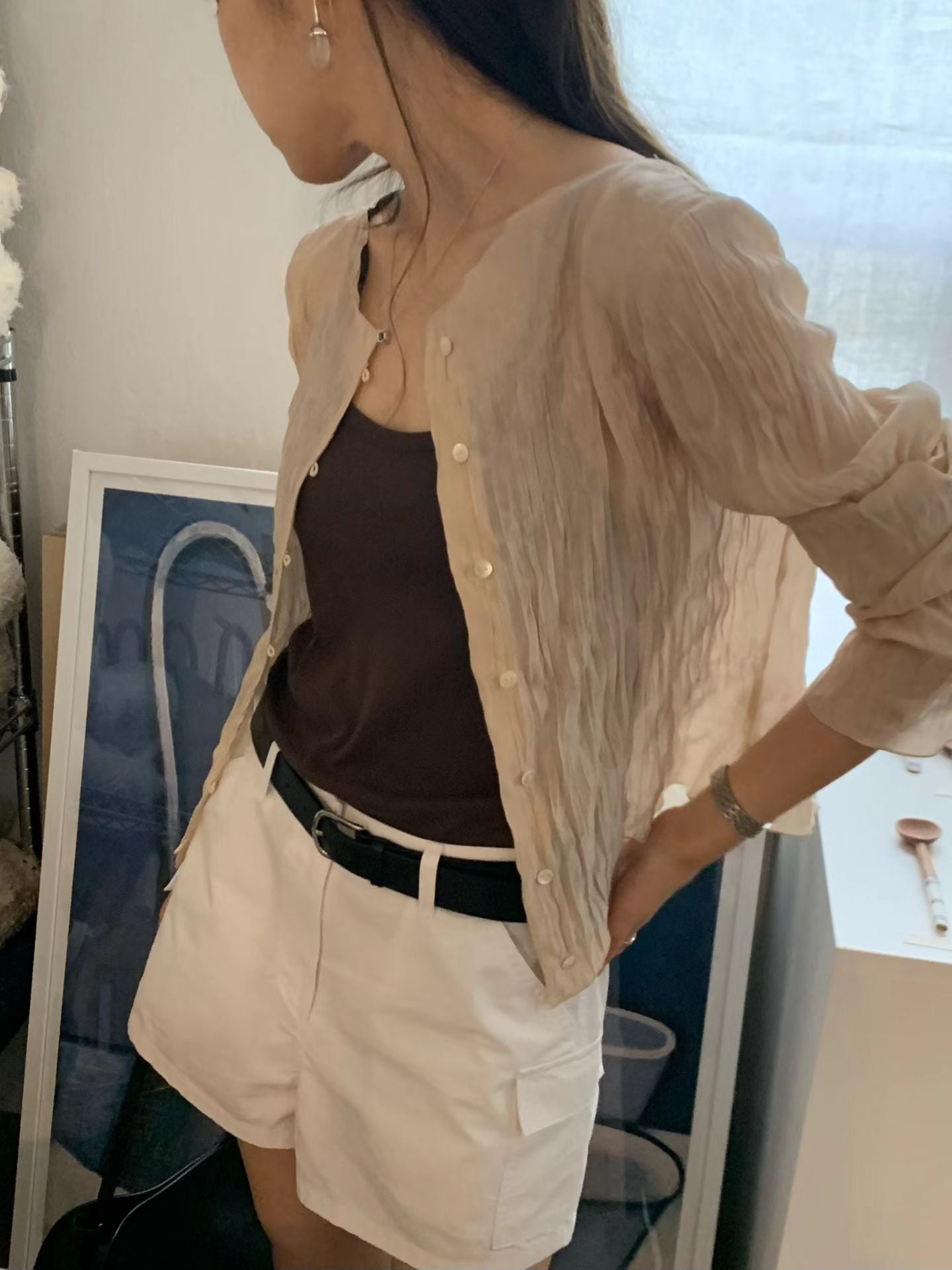 Korean APM Collection Ounce Cardigan -2 Colors (Instock)