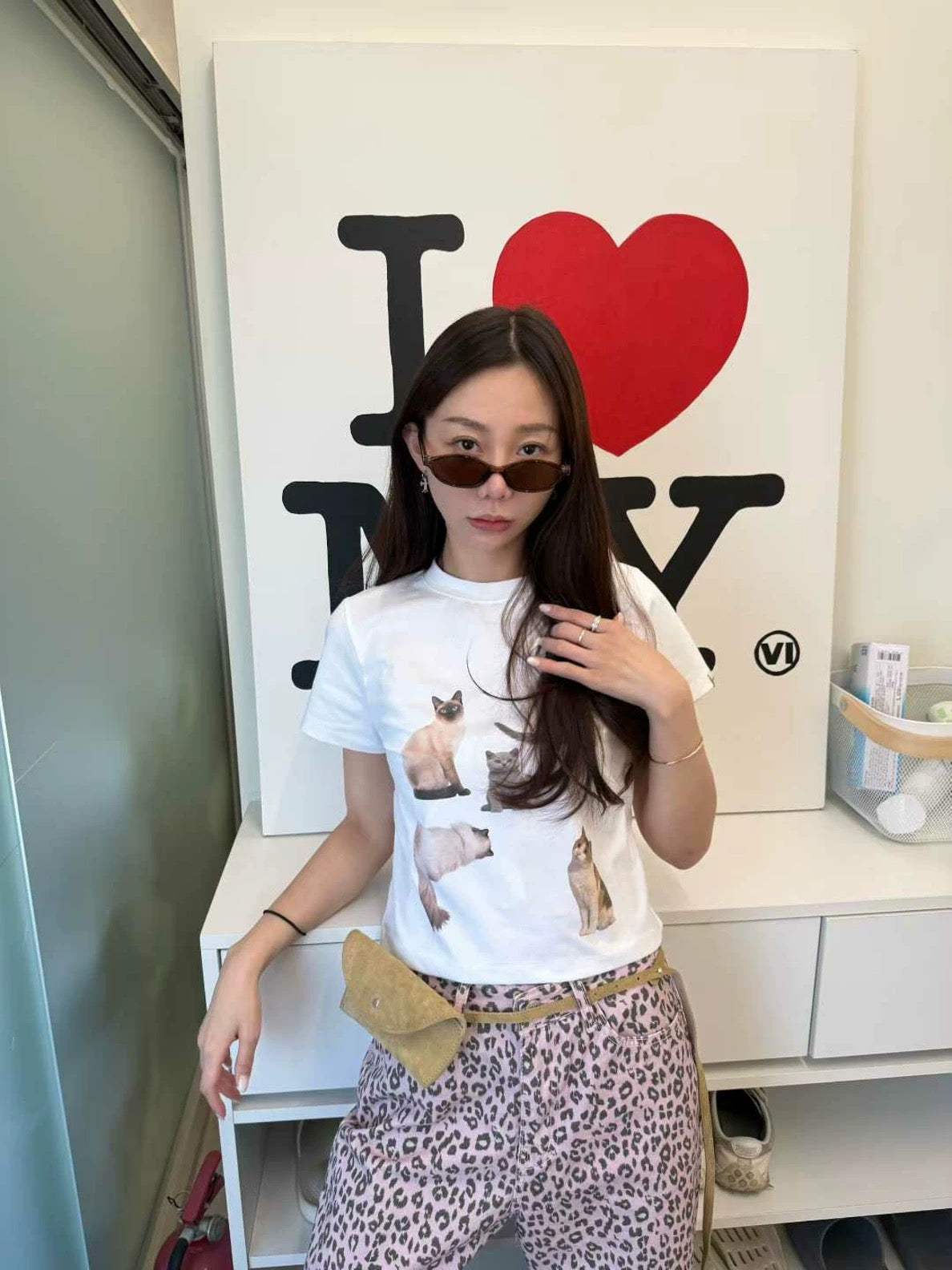 Korean APM Collection Kittens Tshirt (Instock)