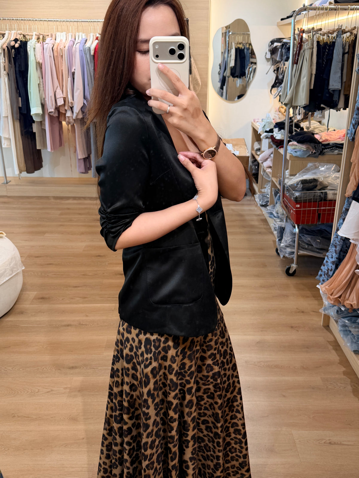 Kelly Designs Acetate Mid Blazer (Instock)