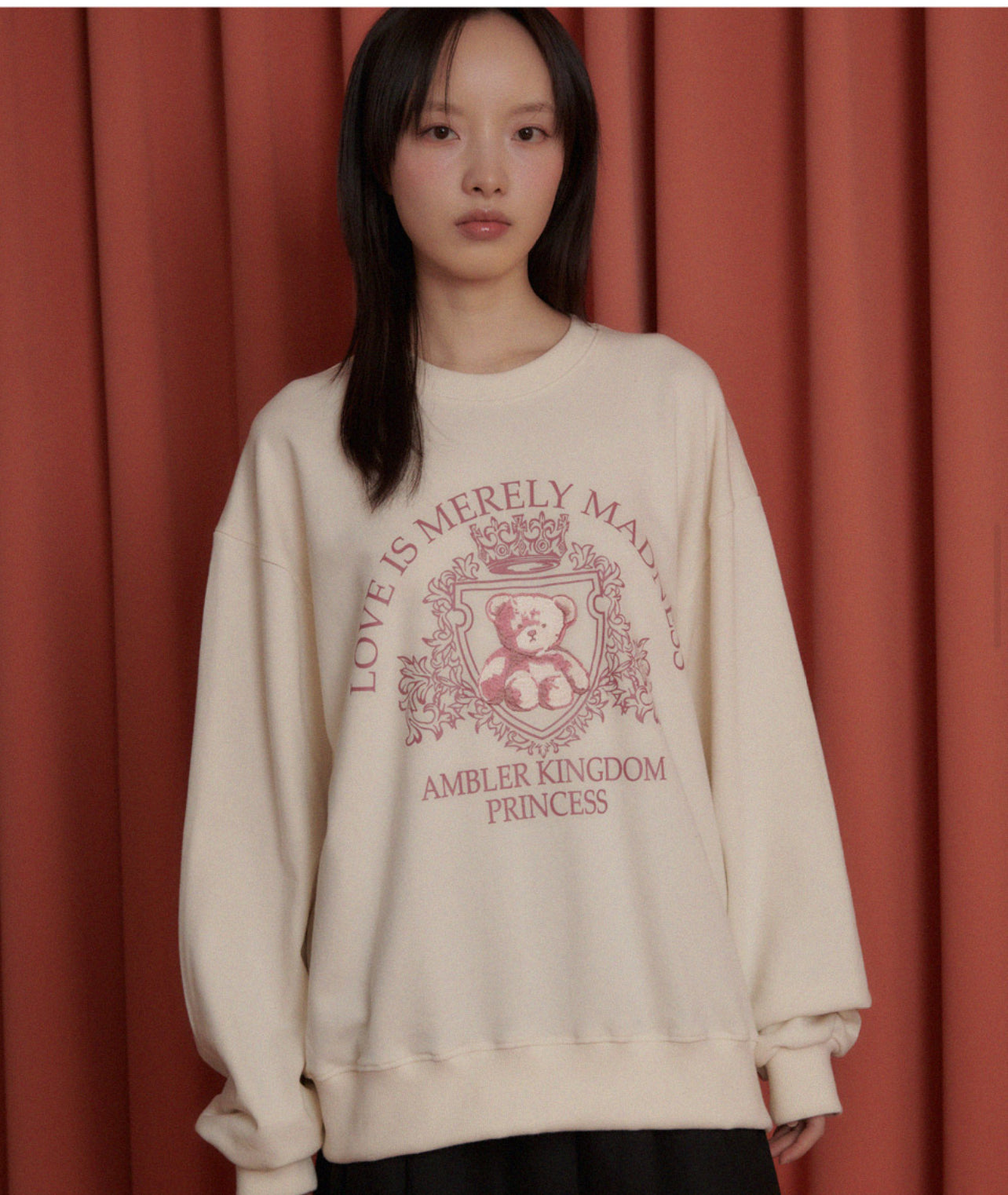 Ambler Kingdom White Sweatshirt(Preorder)