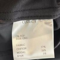 Korean OBJECT Soft Modal Long Sleeve Top (Instock)