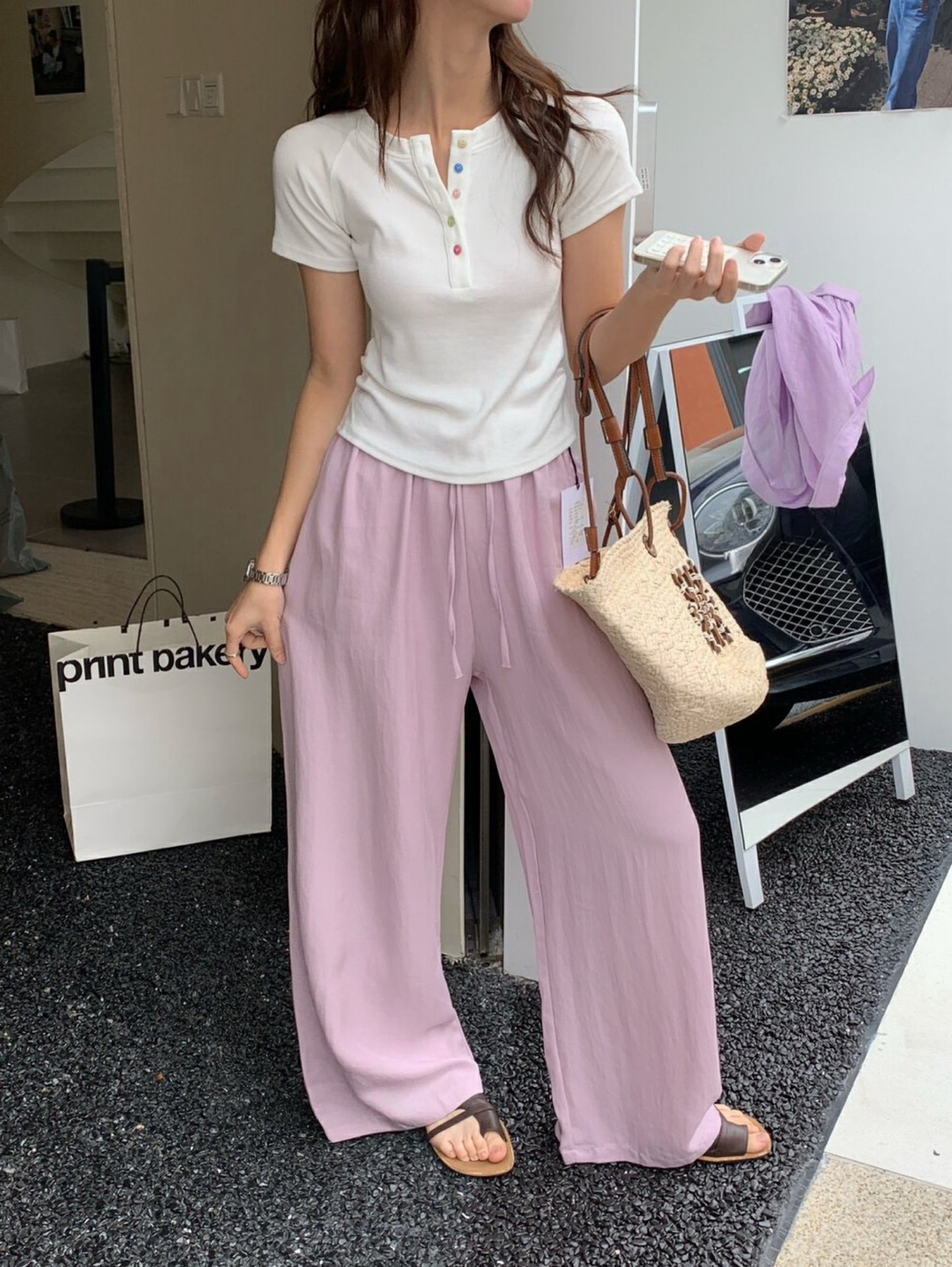 Kelly Designs Multiple Colors Thin Pants (Instock)