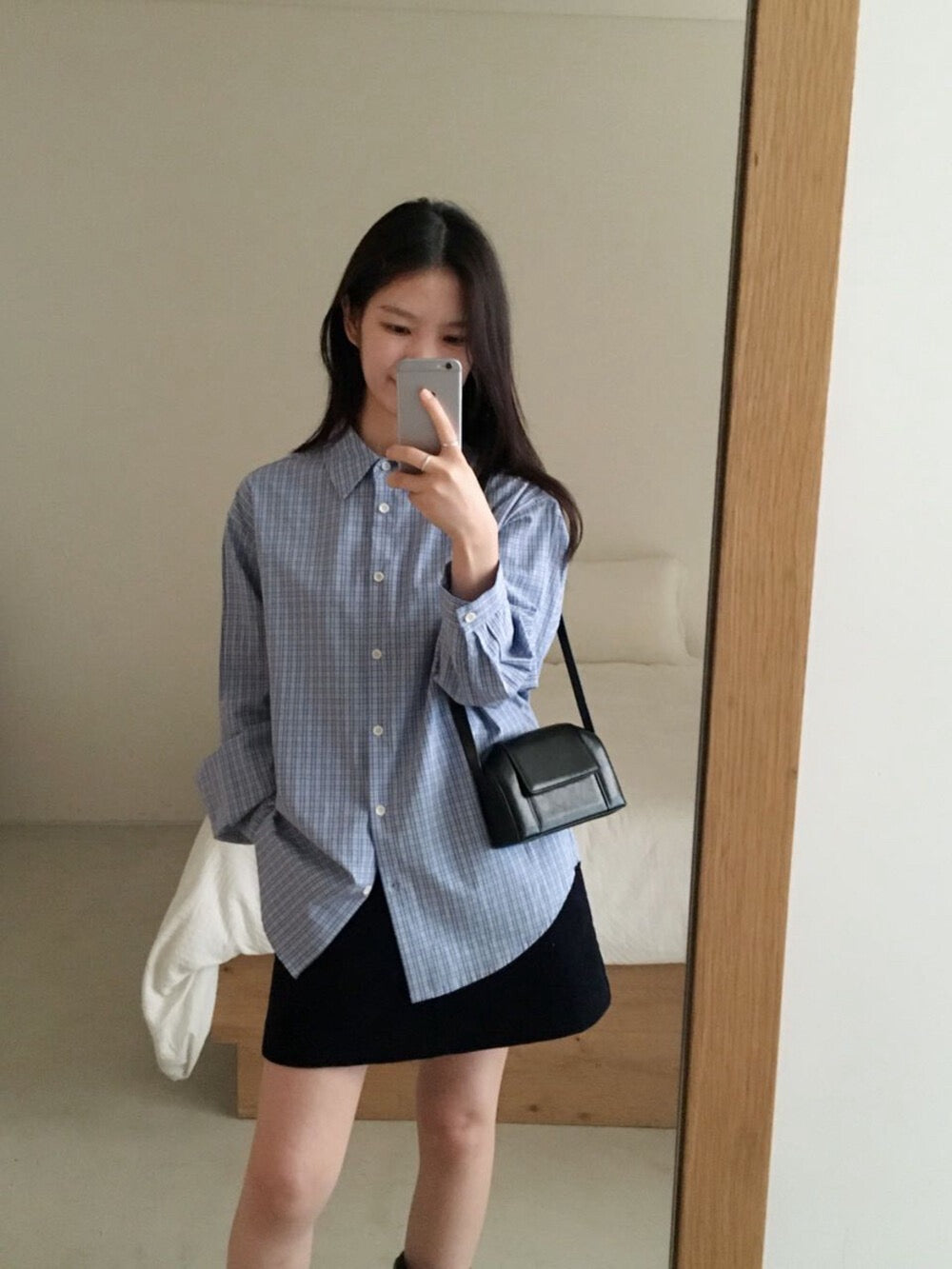 Kelly Designs Plaid Blue Shirt (Instock)