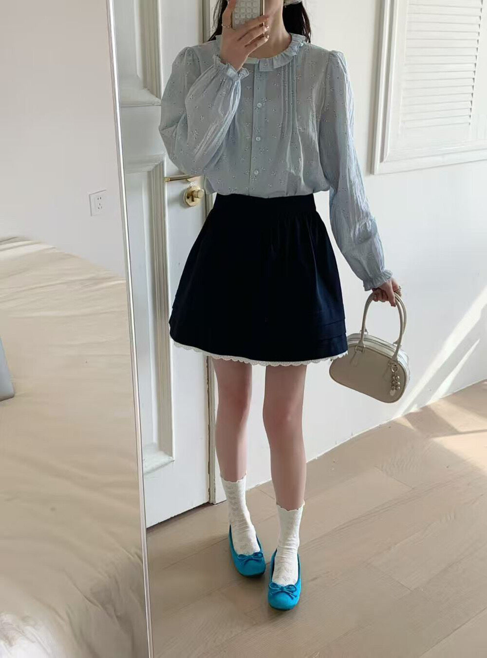 Kelly Designs Lace Layer Skirt-2 Colors（Instock)