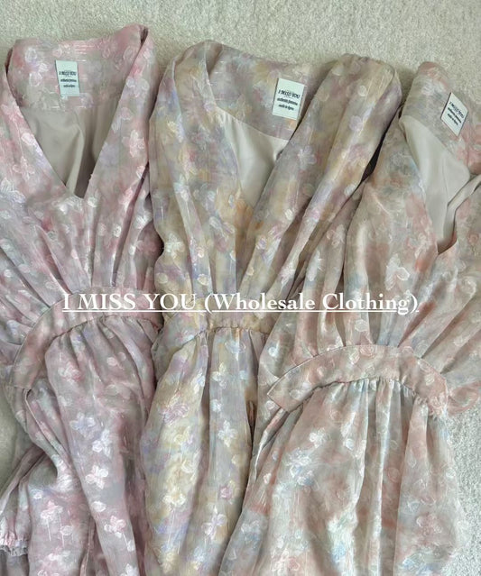 Korean APM Collection I Miss You Yellow Dress (Instock)