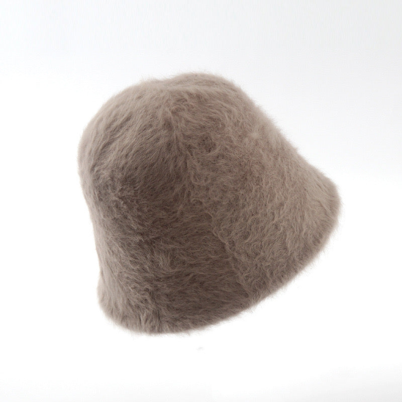 Kelly Designs Fuzzy Angora Bucket Hat (Instock)