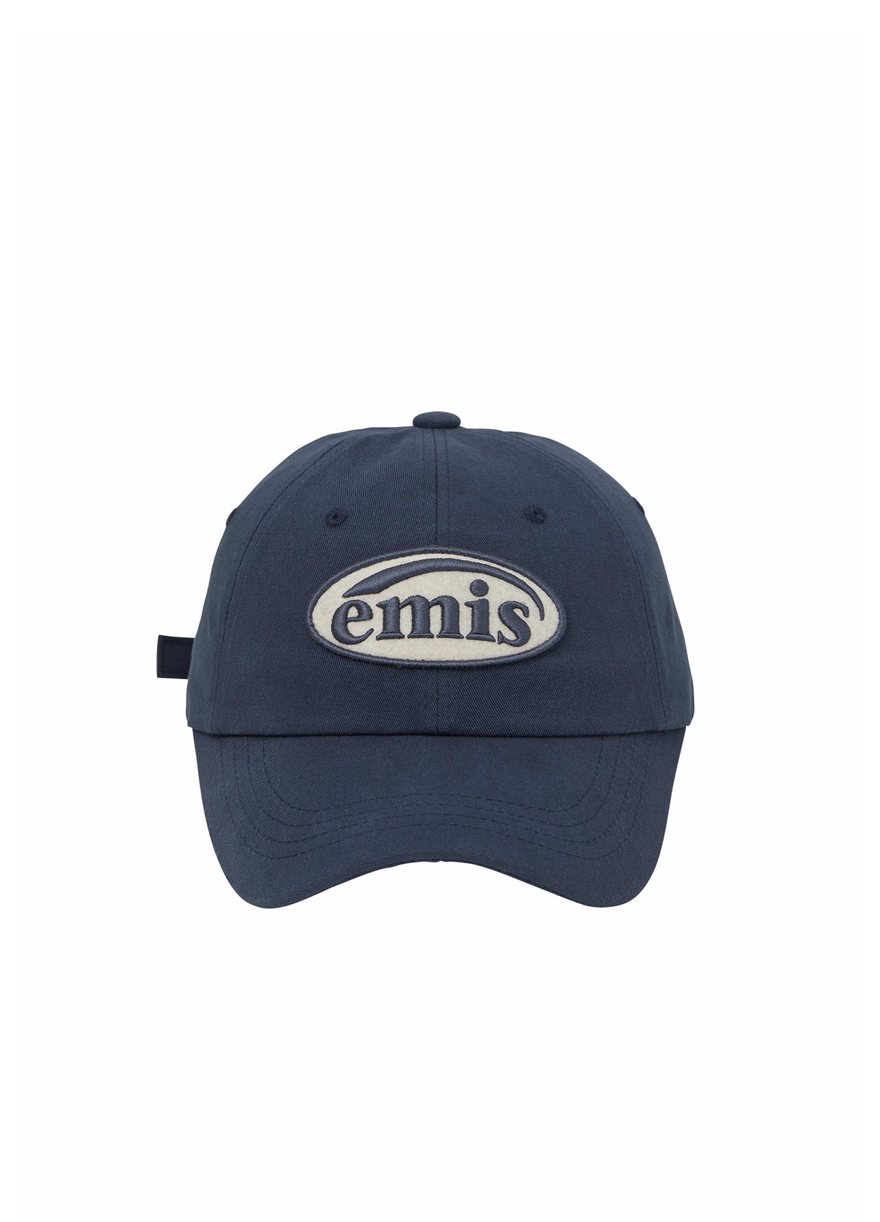 EMIS TONE ON TONE WAPPEN BALL CAP-NAVY(Preorder)