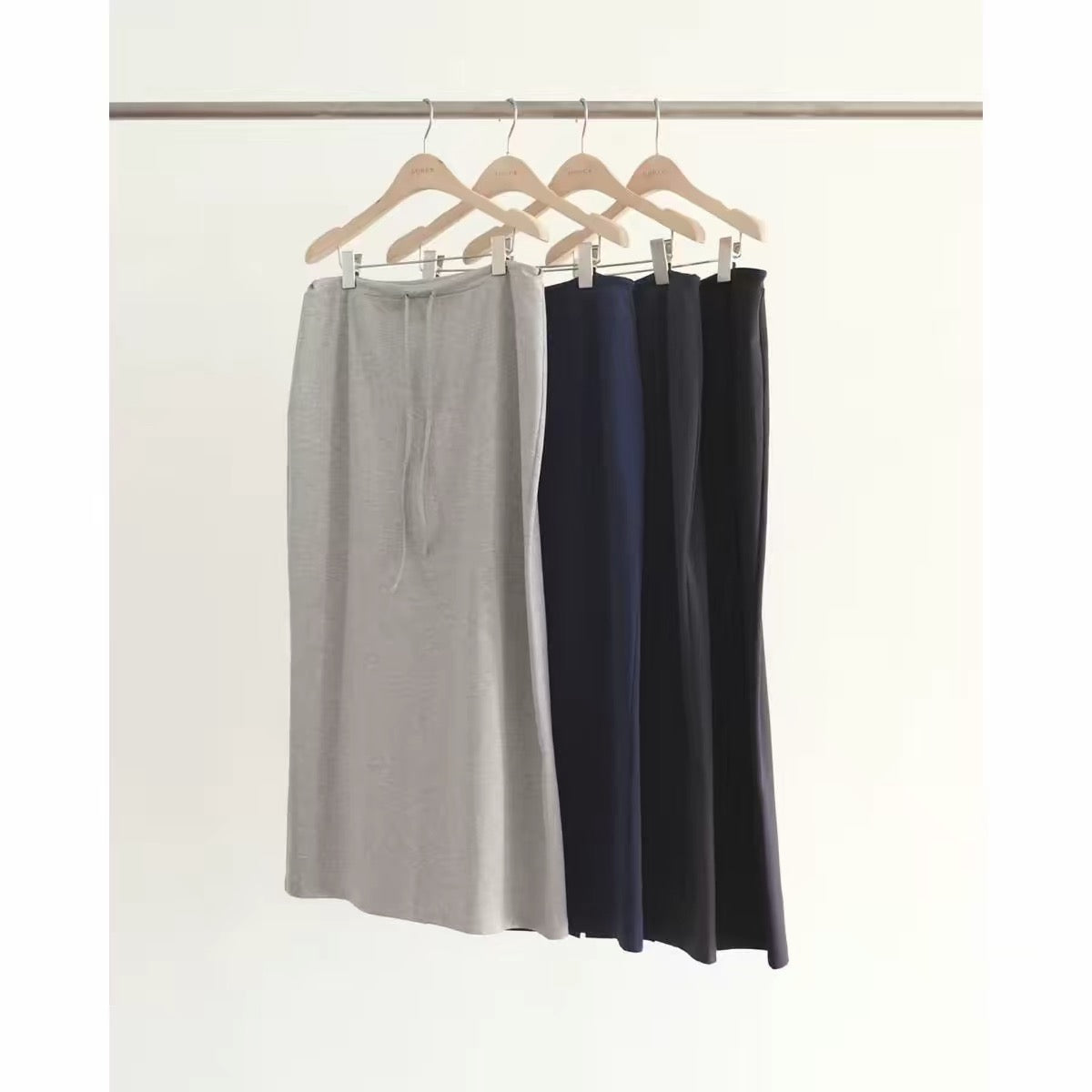 Korean APM Collection Ounce Skirt -Black (Instock)