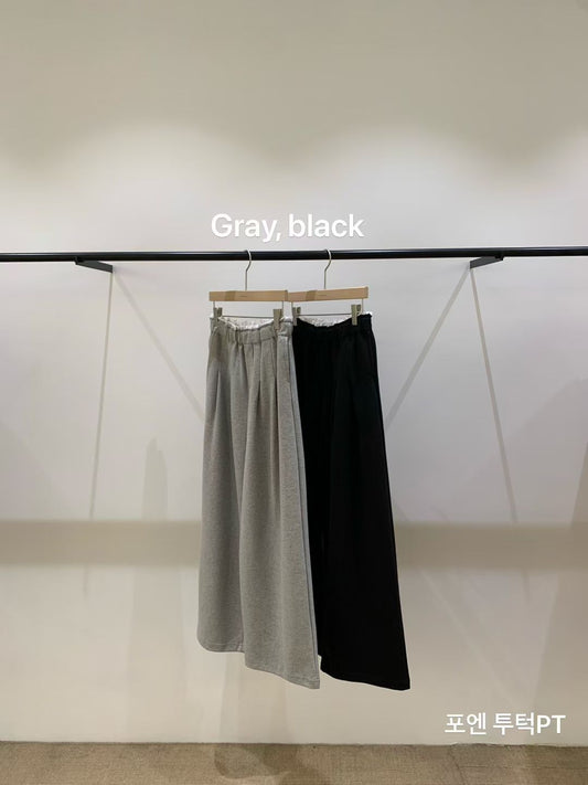 Korean APM Collection Lace Layers Pants - 2 Colors (Instock)