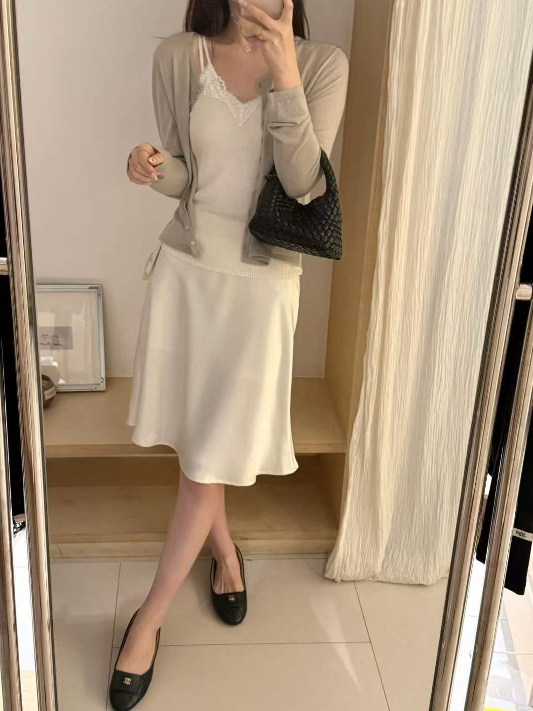 Kelly Designs Satin fishtail skirt-3 Colors (Instock)