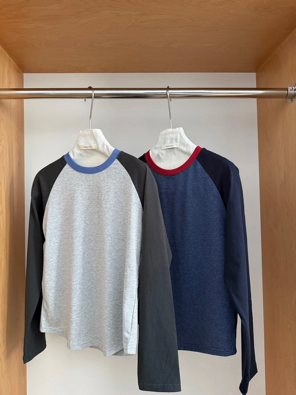 Kelly Designs Contrast Raglan Long Sleeve Tee (Instock)