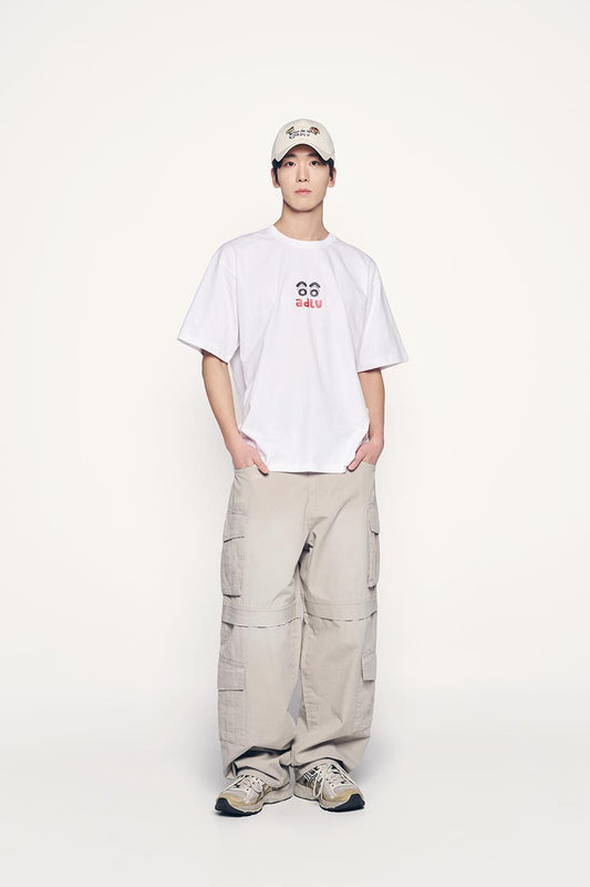 ADLV SHINCHAN AND FRIENDS SHORT SLEEVE WHITE T-SHIRT (Instock)