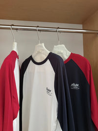 Kelly Designs Aloha Contrast Long Sleeve Tee (Instock)