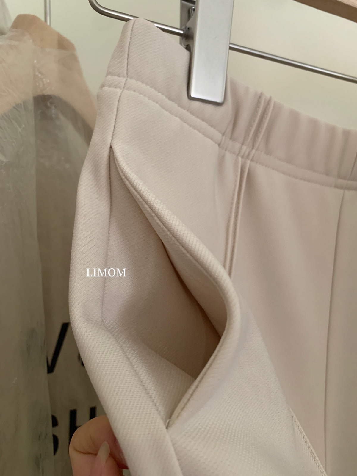 Kelly Designs Beige Flare Pants (Instock)