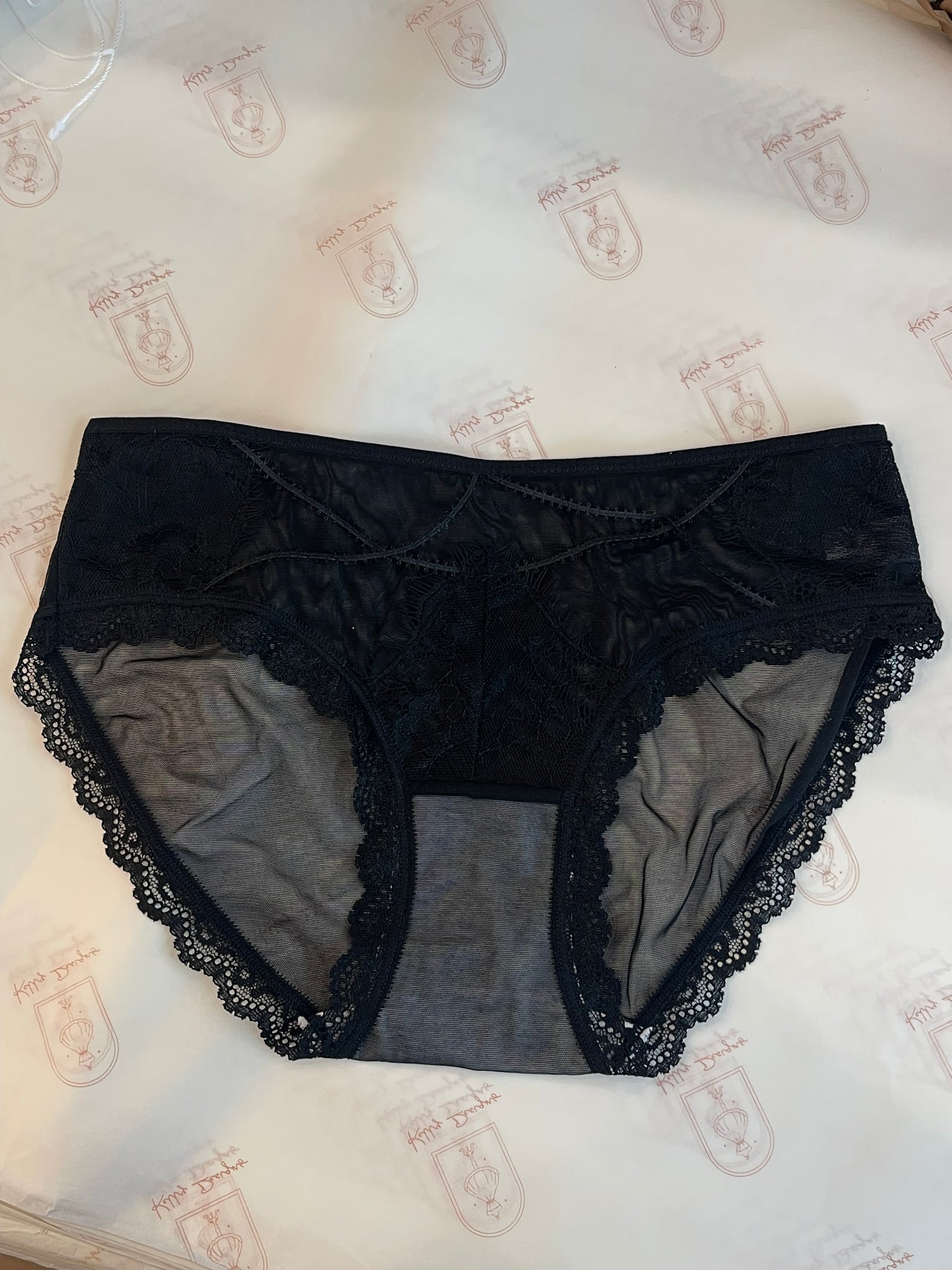 Kelly Designs Black Lace Underwear(Instock)