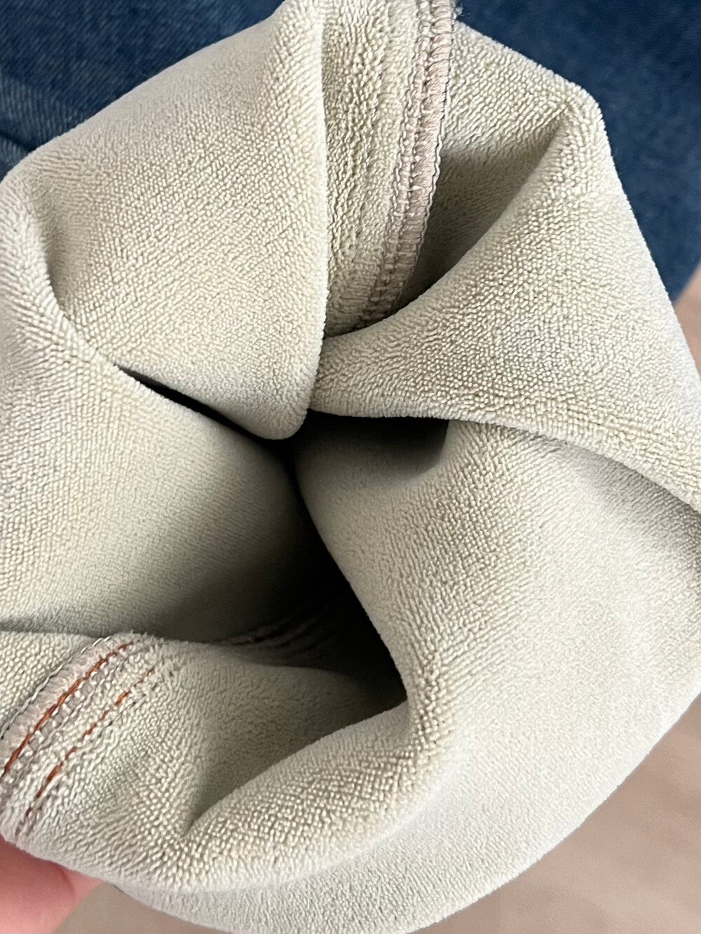 Kelly Designs Fleece-Lined Straight Denim Navy Pants(Instock)