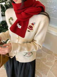 Kelly Designs Christmas Cartoon Cardigan (Instock)