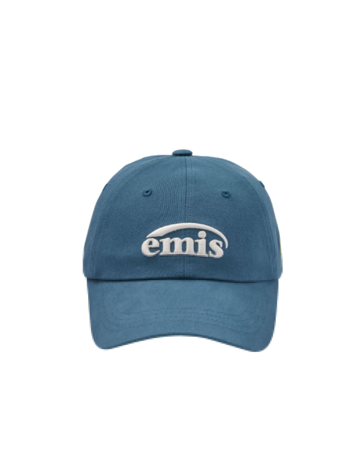 EMIS FOOT PRINT BALL CAP-BLUE GREEN(Preorder)