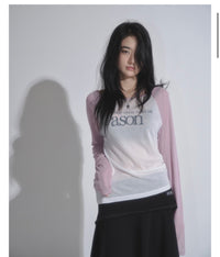 ASON Sorbet Raglan Long Sleeve Tee – Pink (Instock)