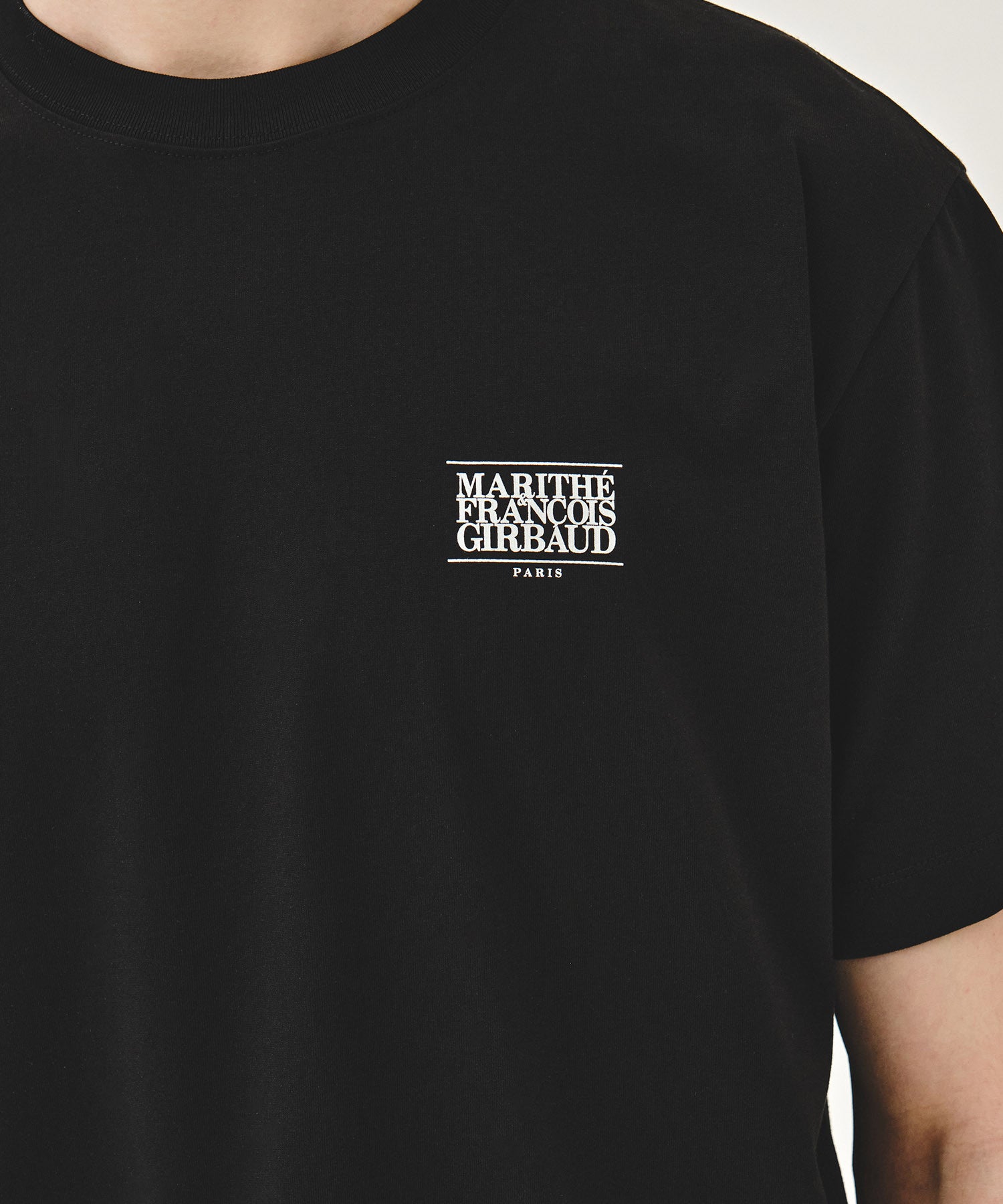 Marithe AEROCOOL SMALL CLASSIC LOGO TEE Black (Instock)
