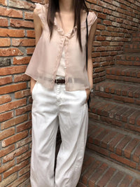 Korean APM Collection Floras Blouse Set - 2 Colors (Instock)