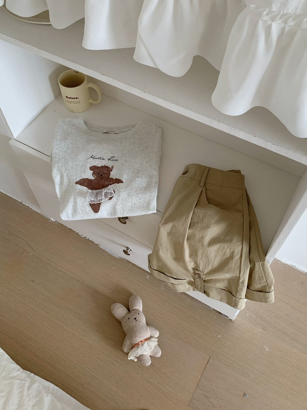 Kelly Designs Ballet Bear Tshirt - 2 Colors（Instock)