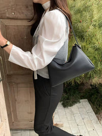 Korean APM Collection Three Colors Leather Bag-2 Straps (Instock)