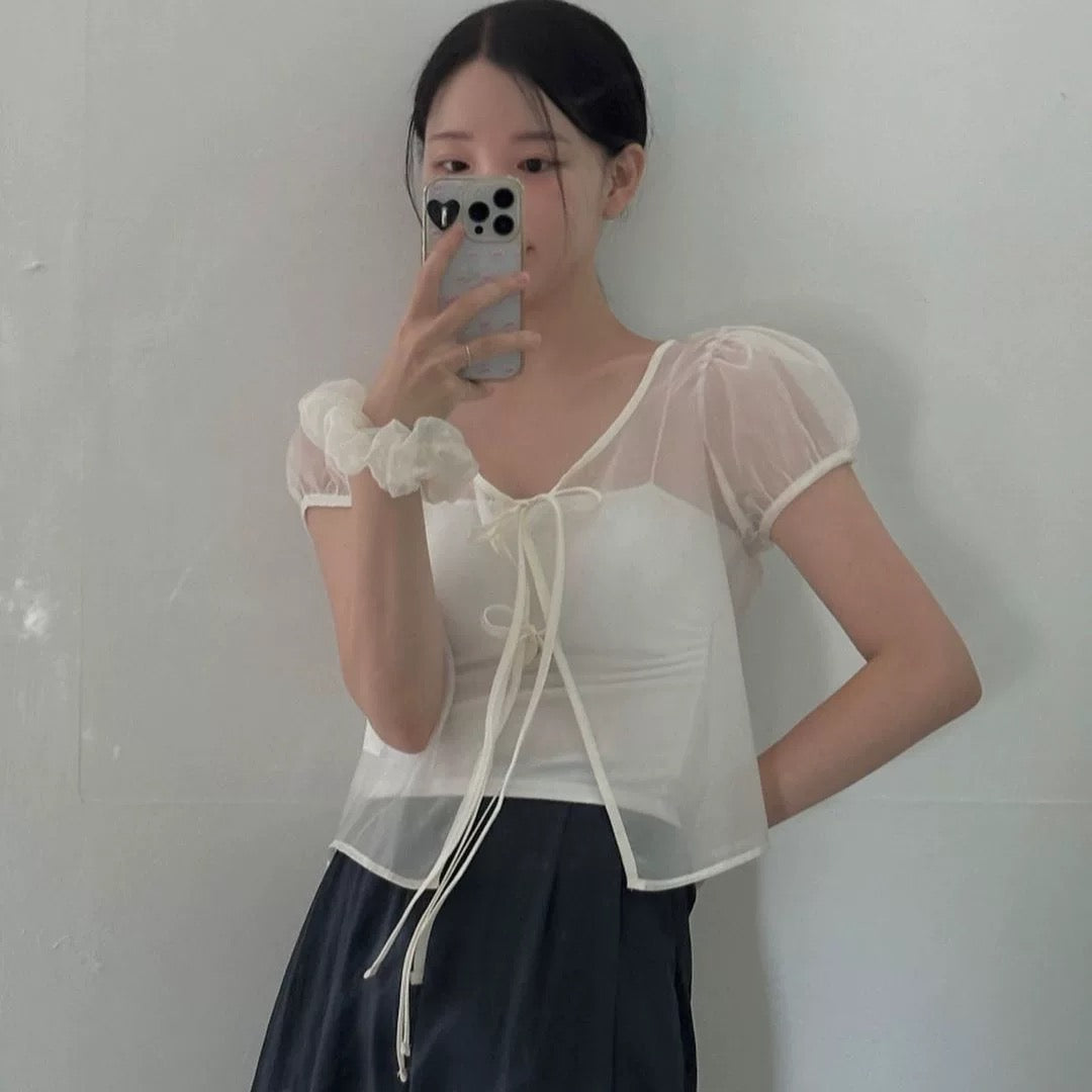 Korean APM collection White Shirt (Instock)