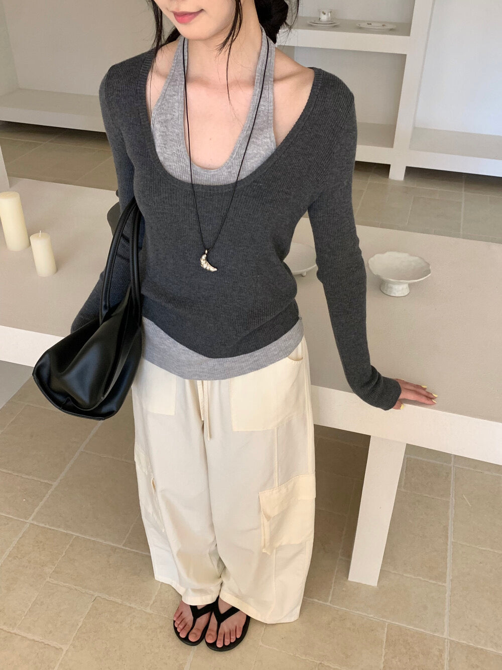 Kelly Designs 3 Colors Fake 2pcs Top (Instock)