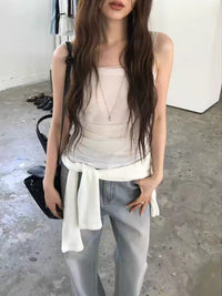 Korean APM Collection Layer Cami Top - 2 Colors (Instock)