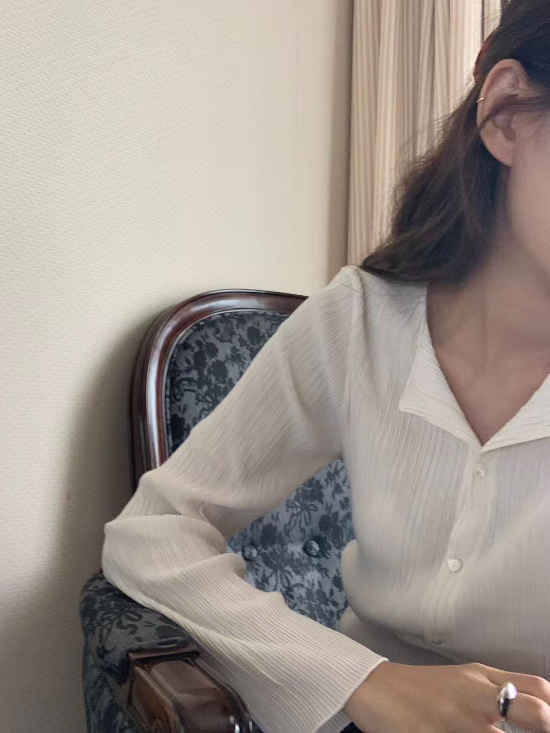 Korean APM Collection Ounce 3 Colors Slim Shirt (Instock)