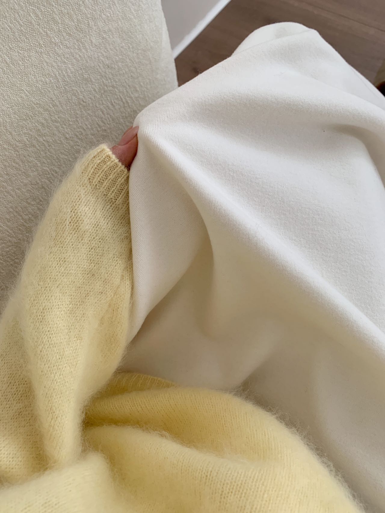 Kelly Designs Cashmere Blend Flared 3 Colors Skirt (Instock)