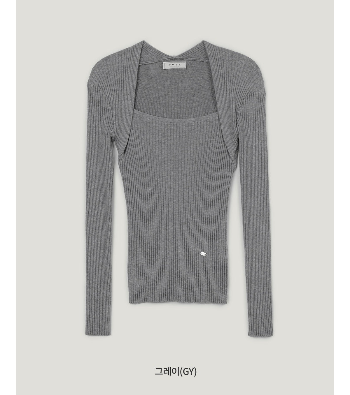 Korean Collection Inlet Bolero Long Sleeves Knit 4 Colors (Instock)