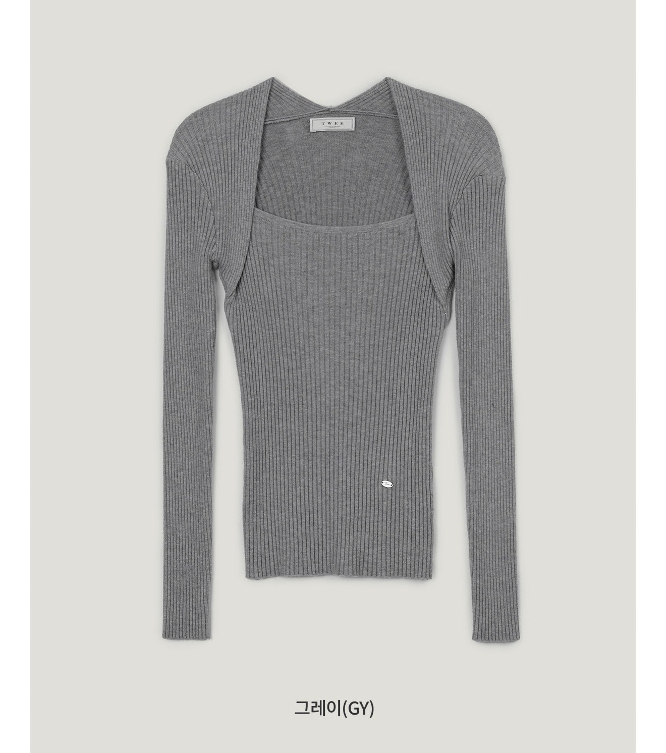 Korean Collection Inlet Bolero Long Sleeves Knit 4 Colors (Instock)