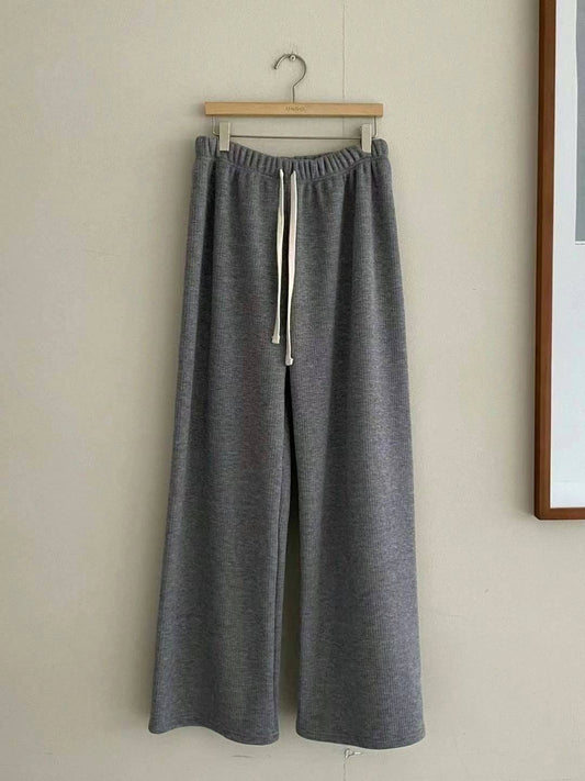 Korean APM Collection Grey Napping Pants (Instock)