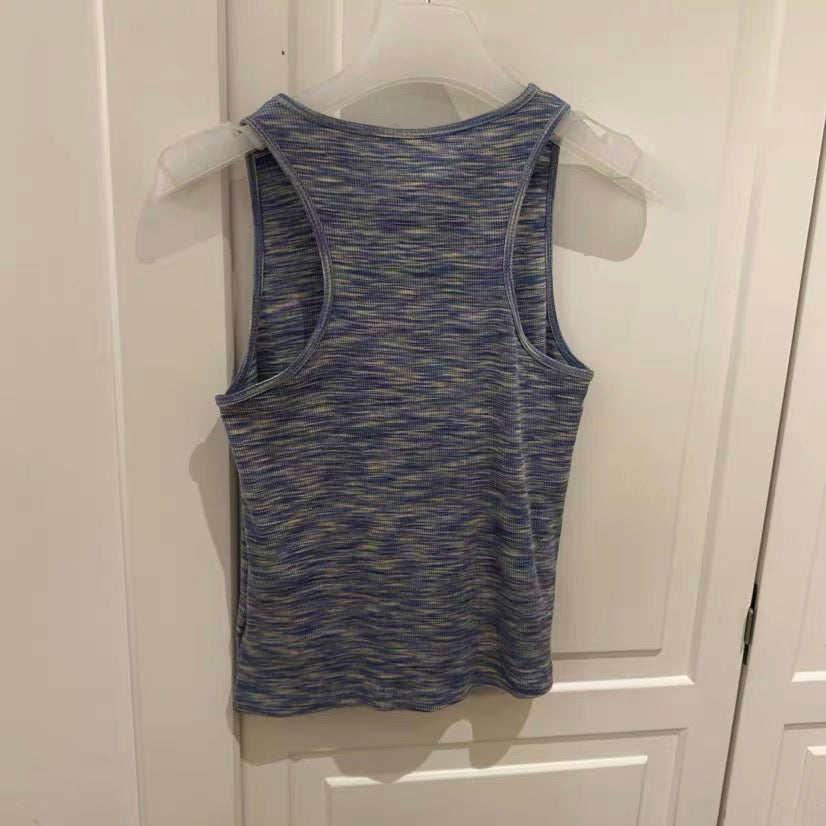 Korean APM Collection Ombre Blue Tank Top (Instock)
