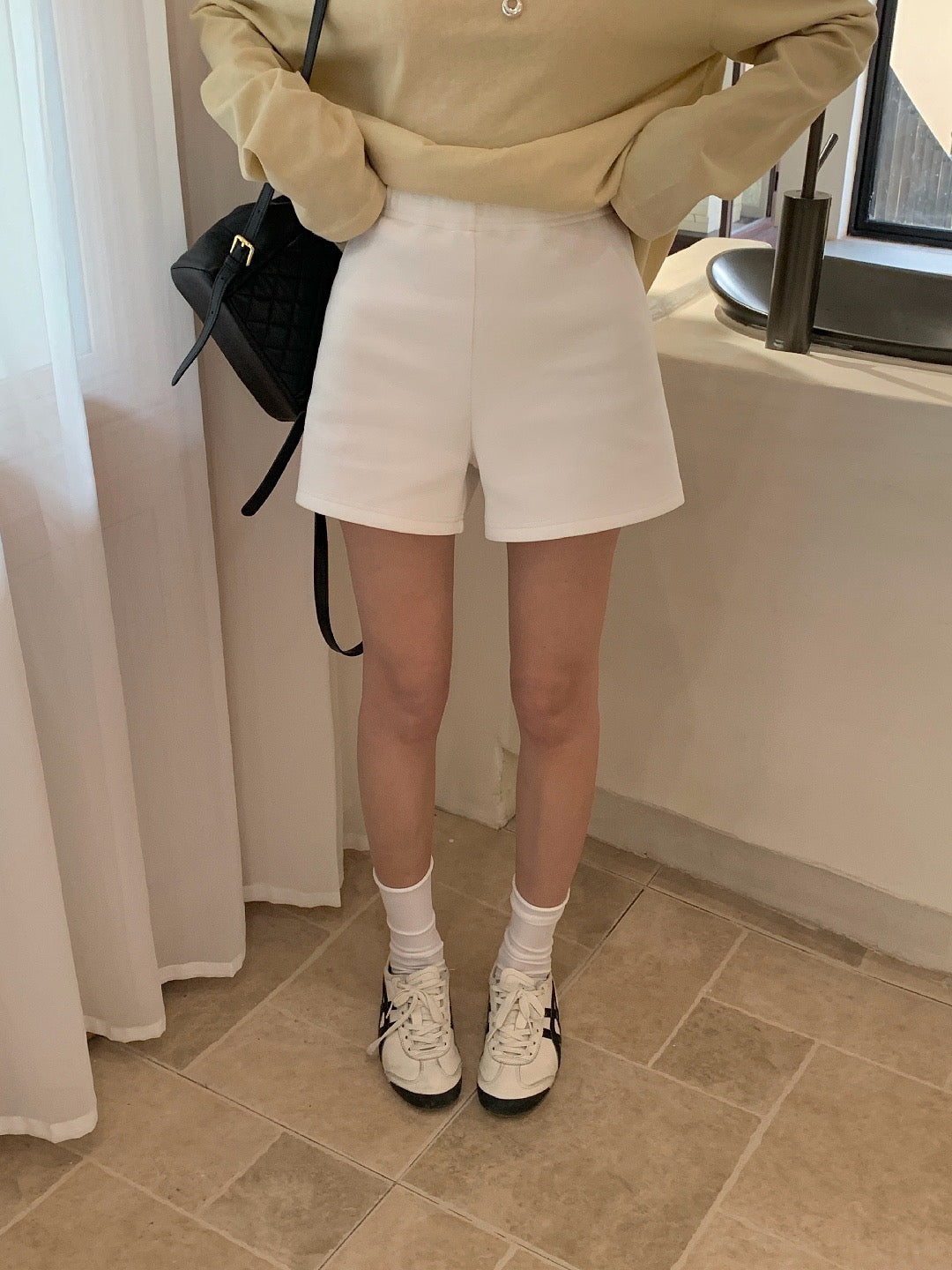 Kelly Designs Minimal Elastic Waist Shorts-3 Colors (Instock)