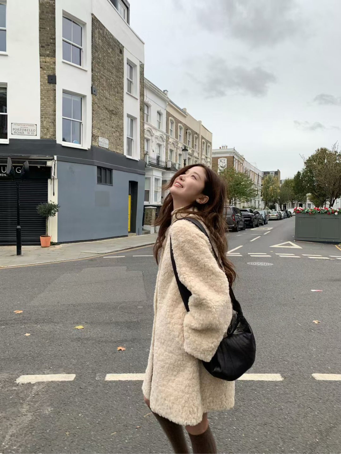 Kelly Designs Eco-Fur Teddy Coat Set with Matching Hat (Instock)