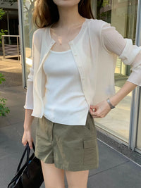 Korean APM Collection Ounce Cardigan -3 Colors (Instock)