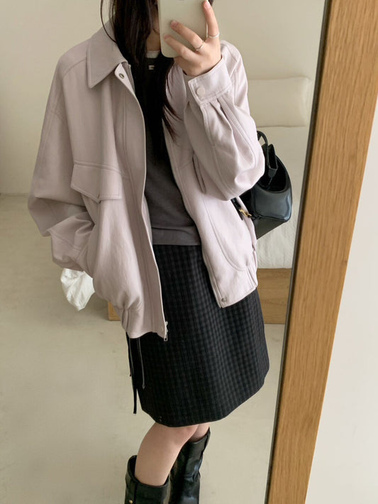 Kelly Designs Protein leather light pink jacket (Instock)
