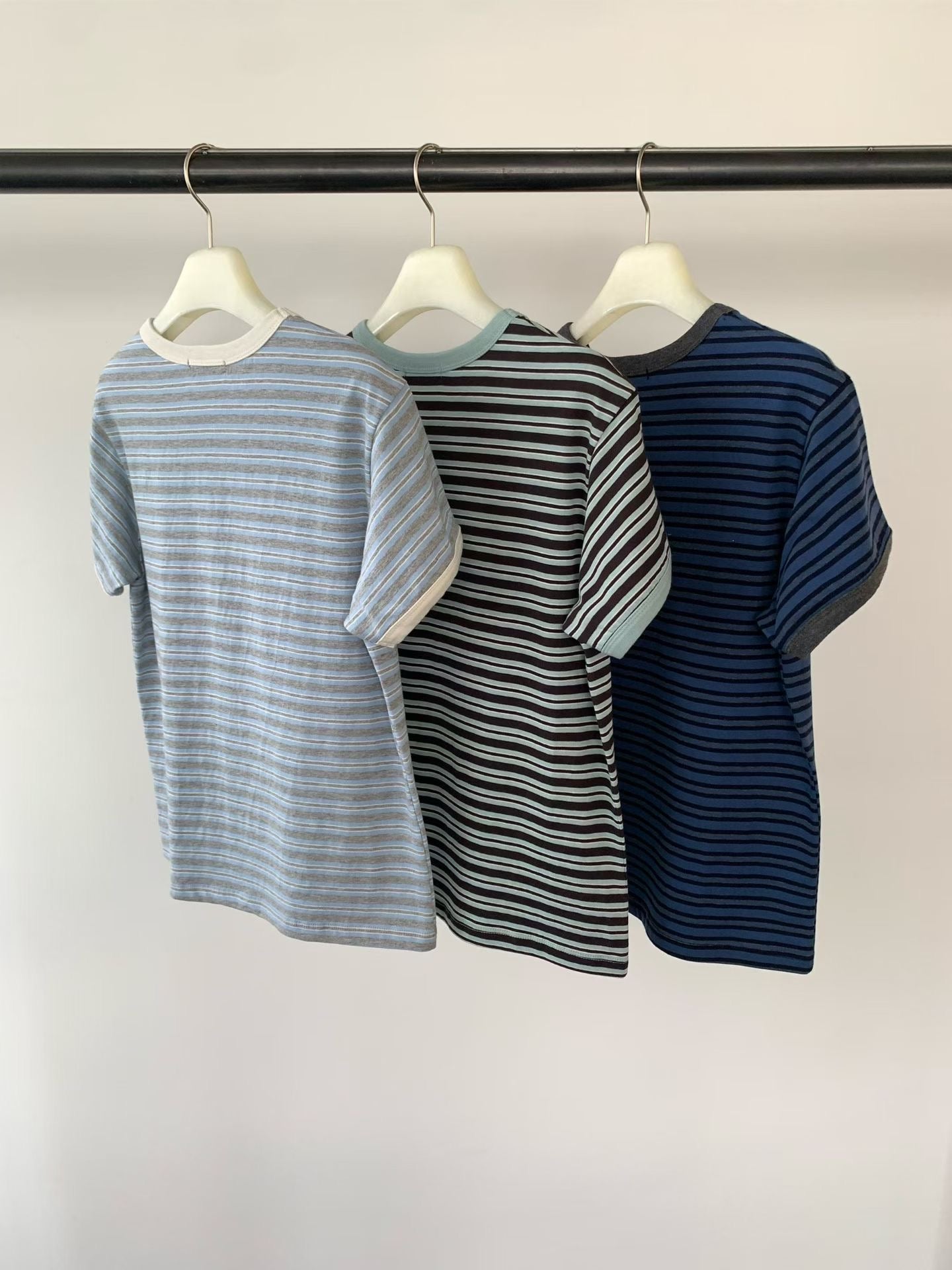 Korean APM Collection Underson Stripe Tshirt - 2  Colors (Instock)