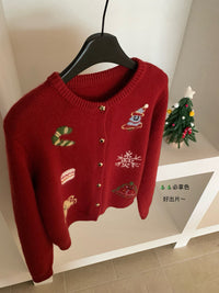 Kelly Designs Christmas Cartoon Cardigan (Instock)